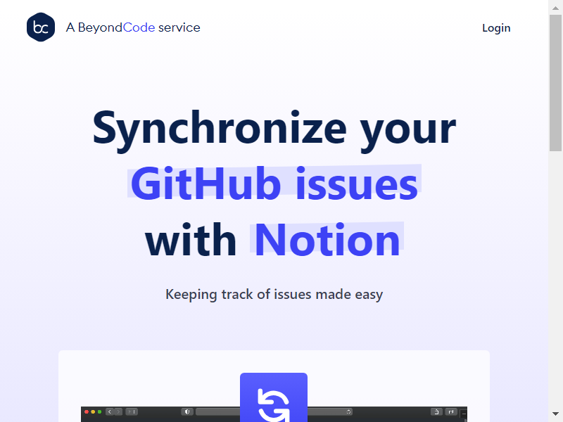 GitHub Notion Sync